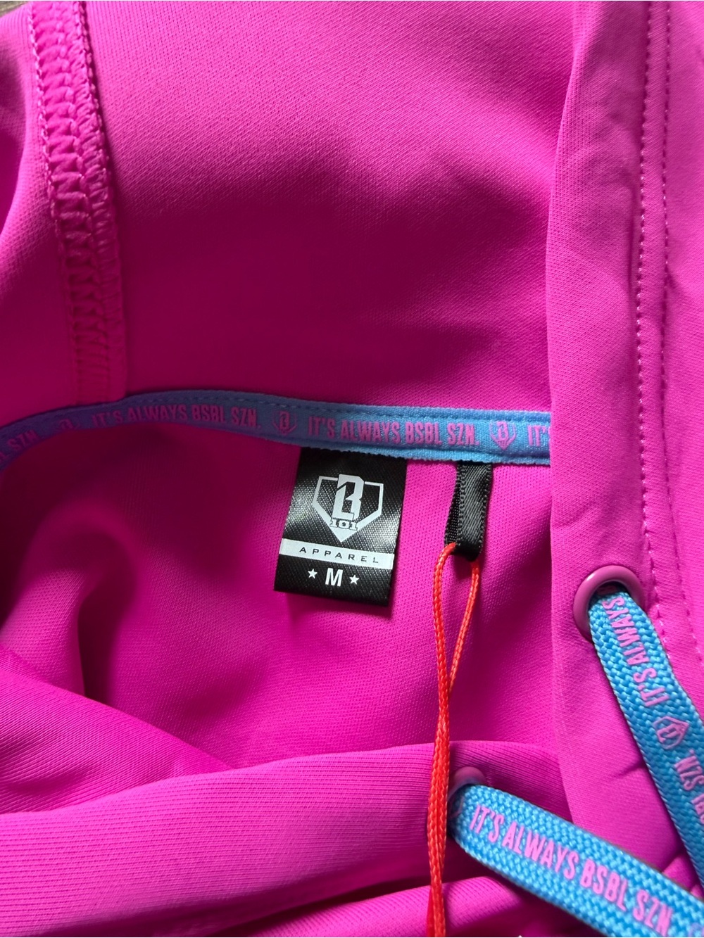BSB SZN Hot Pink Short Sleeve Hoodie - Picture 5 of 5